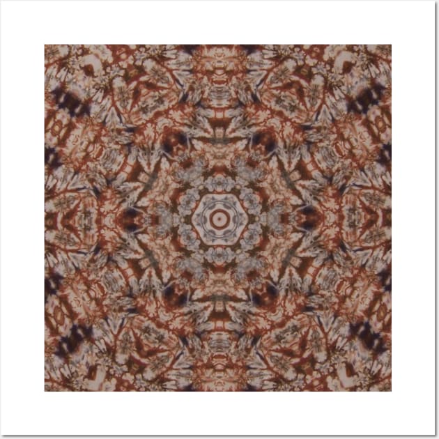 Sepia Tone Mandala Number 2 Wall Art by SpotterArt